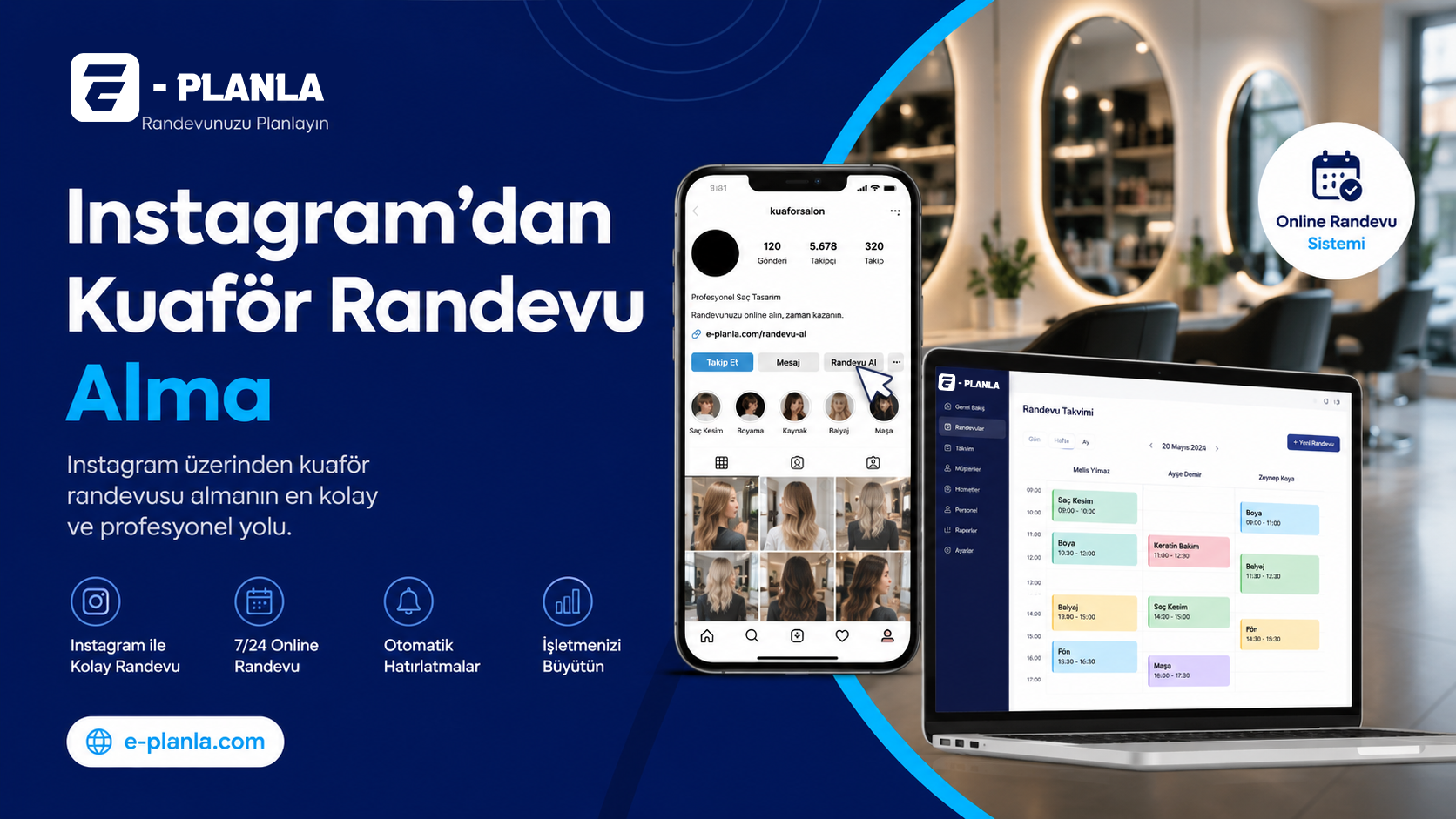 Instagram’dan Kuaför ve Güzellik Salonu Randevusu Nasıl Alınır? (Adım Adım Rehber)