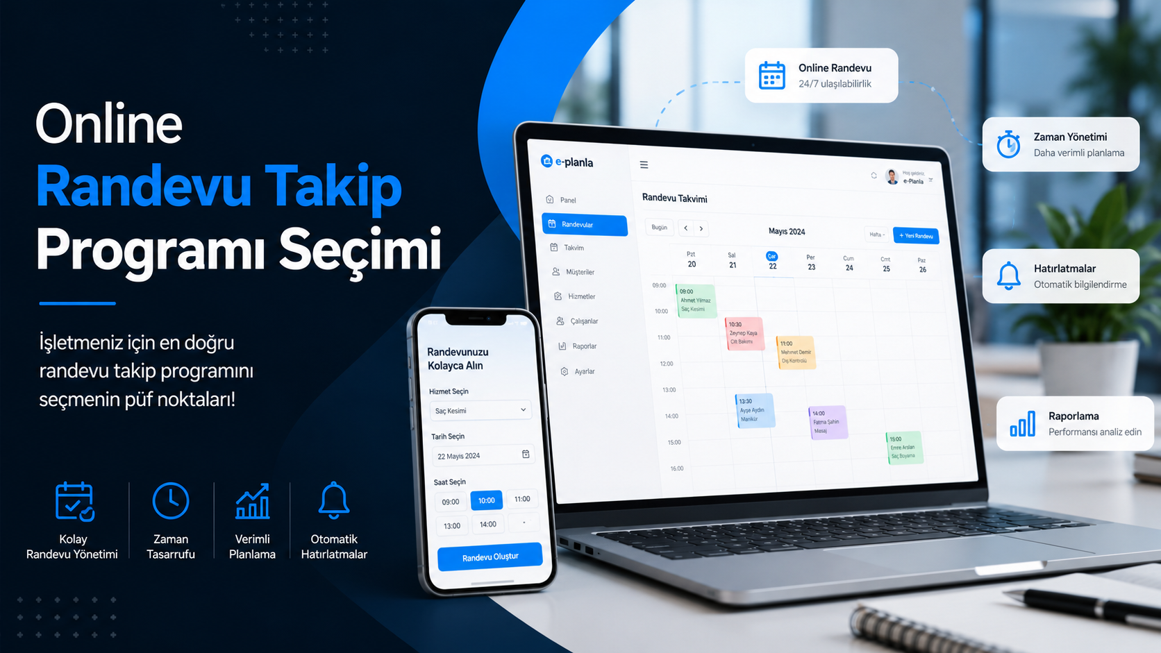 İşletmenizi Geleceğe Taşıyacak Online Randevu Takip Programı Rehberi
