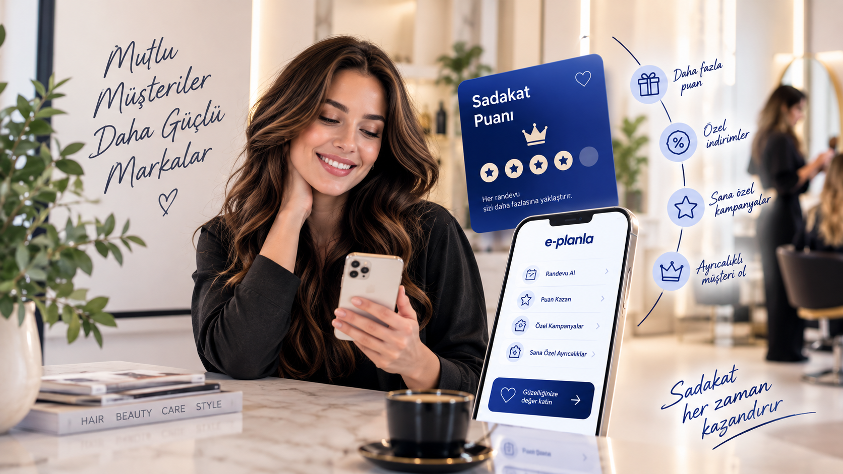 Kuaför ve Güzellik Salonlarında Müşteri Sadakat Programı: Müşterilerinizi Sürekli Geri Getiren Yöntemler